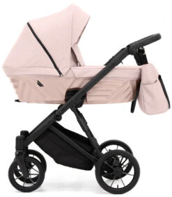 Kunert Ivento Premium Gold Deep Black 2-in-1 Kinderwagen IVE-12-GOLD -Bekend Babyartikelen Winkel kunert ivento black smoky pink 2 in 1 kinderwagen ive 11 black 14 2