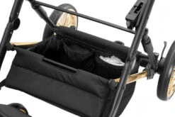 Kunert Ivento Premium Gold Deep Black 2-in-1 Kinderwagen IVE-12-GOLD -Bekend Babyartikelen Winkel kunert ivento premium gold caramel macchiato 2 in 1 kinderwagen ive 10 gold 6