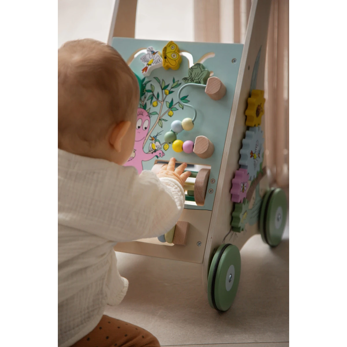 Label Label Barbapapa Houten Activiteiten Loopwagen LLBB-35830 8 Label Label Barbapapa Houten Activiteiten Loopwagen LLBB-35830 - Afbeelding 6