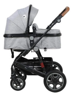Lorelli Lora Cool Grey Elephants 3-in-1 Combi Kinderwagen Incl. Autostoel 1002128-2123D -Bekend Babyartikelen Winkel lorelli lora cool grey elephants 3 in 1 3