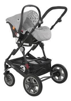 Lorelli Lora Cool Grey Elephants 3-in-1 Combi Kinderwagen Incl. Autostoel 1002128-2123D -Bekend Babyartikelen Winkel lorelli lora cool grey elephants 3 in 1 7