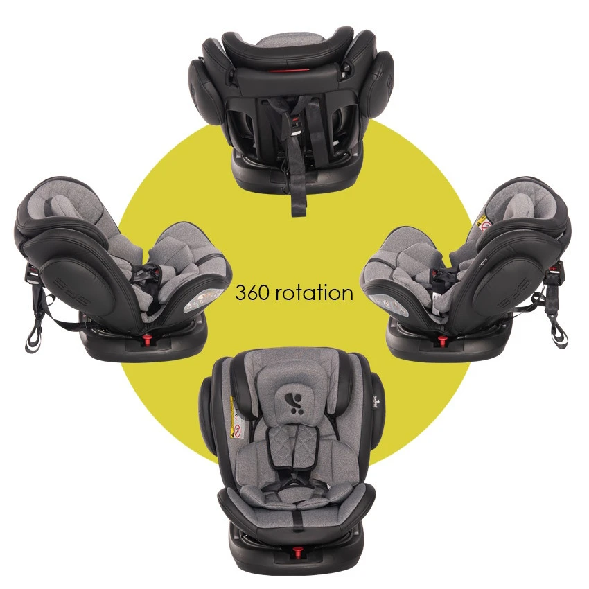 Lorelli Aviator Lemon Curry 0-36 Kg SPS Isofix 360° Autostoel 1007130-2338 - Afbeelding 8