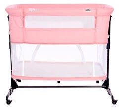 Lorelli Milano Pink 2-in-1 Wieg Aan Bed 1008044-0001 -Bekend Babyartikelen Winkel lorelli milano pink 2 in 1 wieg aan bed 1008044 0001 4