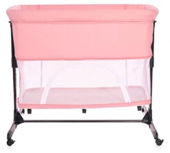 Lorelli Milano Pink 2-in-1 Wieg Aan Bed 1008044-0001 -Bekend Babyartikelen Winkel lorelli milano pink 2 in 1 wieg aan bed 1008044 0001 5