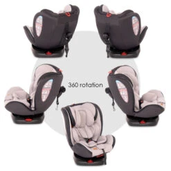 Lorelli Nebula Iceberg Green Leather 0-36kg Isofix 360° Autostoel 1007138-2334 -Bekend Babyartikelen Winkel lorelli nebula black 0 36kg isofix 360 autostoel details 5