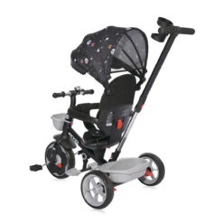 Lorelli Revel Black Cosmos Driewieler 1005063-2345 -Bekend Babyartikelen Winkel lorelli revel black cosmos driewieler 9