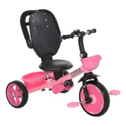 Lorelli Revel Pink Grunge Driewieler 1005063-0002 -Bekend Babyartikelen Winkel lorelli revel pink grunge driewieler 1