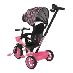 Lorelli Revel Pink Grunge Driewieler 1005063-0002 -Bekend Babyartikelen Winkel lorelli revel pink grunge driewieler 9
