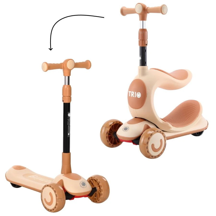 Lorelli Scooter Trio Beige Step/Loopfiets 1039015-0001 3 Lorelli Scooter Trio Beige Step/Loopfiets 1039015-0001
