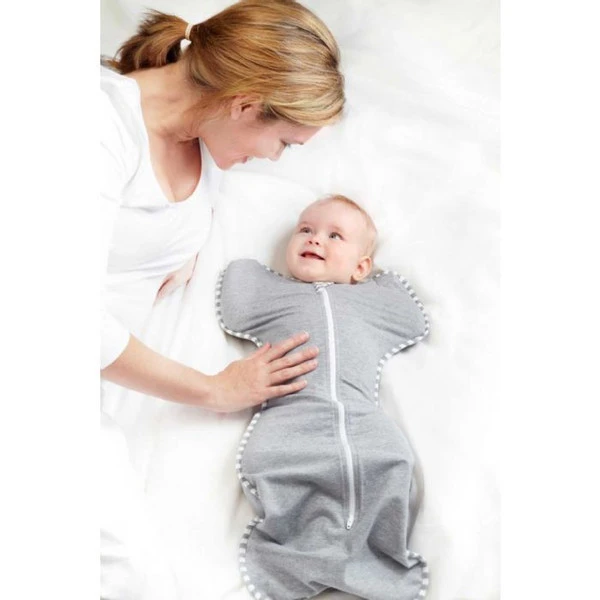 Love To Dream Swaddle Up 1.0 Grey Small 3-6 Kg Inbakerslaapzak L1001001GRS - Afbeelding 15