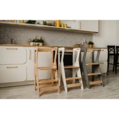 Luna Toys Nature Houten Leertoren Keukenhulp 9503009900 -Bekend Babyartikelen Winkel luna toys nature houten leertoren keukenhulp 9503009900 lifestyle 2