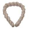 MamaLoes Amy Ajour Nougat 210 Cm Braided Bedbumper 84269 -Bekend Babyartikelen Winkel mamaloes amy ajour nougat 210 cm braided bedbumper 84269
