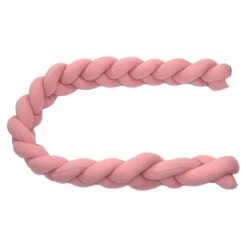 MamaLoes Amy Ajour Roze 210 Cm Braided Bedbumper 84268 -Bekend Babyartikelen Winkel mamaloes amy ajour roze 210 cm braided bedbumper 84268 2