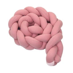 MamaLoes Amy Ajour Roze 210 Cm Braided Bedbumper 84268 -Bekend Babyartikelen Winkel mamaloes amy ajour roze 210 cm braided bedbumper 84268 3