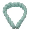 MamaLoes Amy Ajour Stonegreen 210 Cm Braided Bedbumper 84270 1 MamaLoes Amy Ajour Stonegreen 210 Cm Braided Bedbumper 84270 -Bekend Babyartikelen Winkel mamaloes amy ajour stonegreen 210 cm braided bedbumper 84270 1