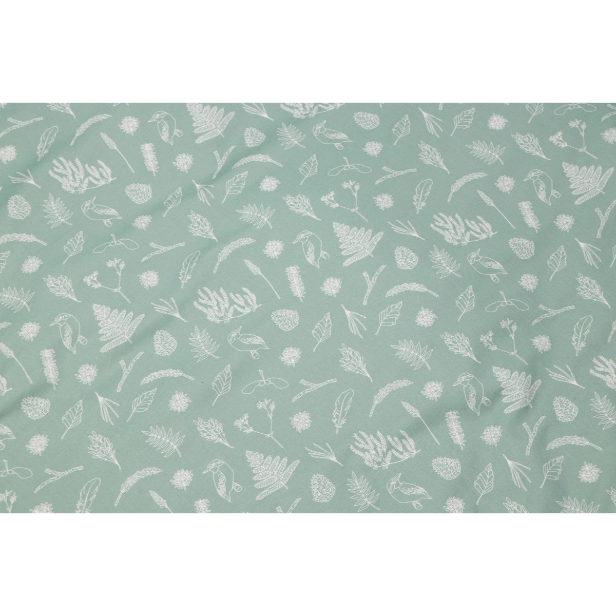 MamaLoes Botanical Stone Green 100x140cm Dekbedovertrek ML020604 7 MamaLoes Botanical Stone Green 100x140cm Dekbedovertrek ML020604 - Afbeelding 5