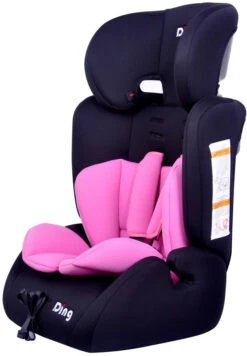 Ding Bas Roze Autostoel 9-36 Kg CS003 -Bekend Babyartikelen Winkel mamaloes ding bas roze autostoel 9 36 kg cs003 2