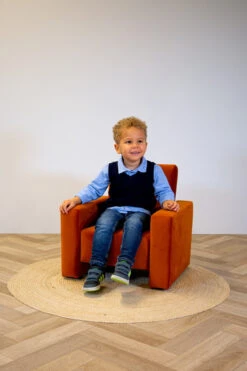 Ding Jamie Velvet Sienna Kinderfauteuil DI-34202 -Bekend Babyartikelen Winkel mamaloes ding jamie 2