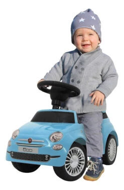 Eco Toys Fiat 500 Blauw Loopauto HZ8620 -Bekend Babyartikelen Winkel mamaloes eco toys fiat 500 blauw loopauto hz8620 1