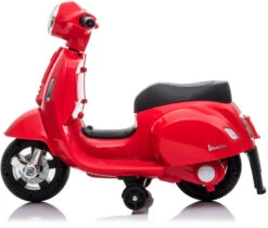 Eco Toys Red Elektrische Vespa Scooter H1 -Bekend Babyartikelen Winkel mamaloes eco toys red elektrische vespa scooter h1 2