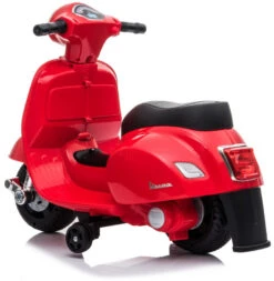 Eco Toys Red Elektrische Vespa Scooter H1 -Bekend Babyartikelen Winkel mamaloes eco toys red elektrische vespa scooter h1 3