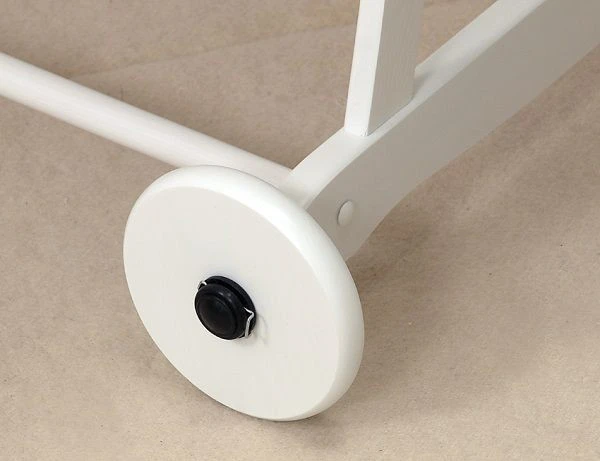 MamaLoes Grey Star De Luxe Wit Baby Wiegje 66759 6 MamaLoes Grey Star De Luxe Wit Baby Wiegje 66759 - Afbeelding 4