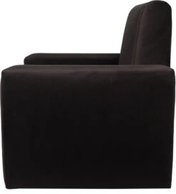 Ding Jamie Velvet Zwart Kinderfauteuil DI-34203 -Bekend Babyartikelen Winkel mamaloes kinderfauteuil velvet zwart 02k