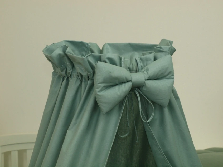 MamaLoes Pure Stonegreen Deluxe Wit Baby Wiegje 80635 7 MamaLoes Pure Stonegreen Deluxe Wit Baby Wiegje 80635 - Afbeelding 5