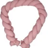 MamaLoes Soft Cotton Licht Roze 210 Cm Braided Bedbumper ML020506 -Bekend Babyartikelen Winkel mamaloes soft cotton licht roze 210 cm braided bedbumper ml020506