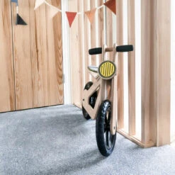 Mamatoyz Balance Bike Zwart Houten Loopfiets MT06 -Bekend Babyartikelen Winkel mamatoyz balance bike zwart houten loopfiets mt06 5 1