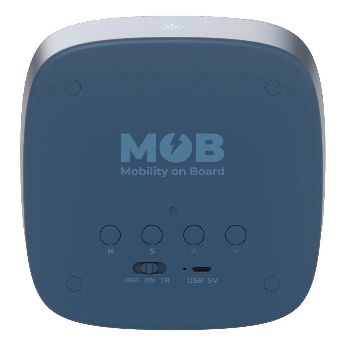 MOB Billy Donkerblauw Klok En Nachtlampje BILLY-DKBL-01 4 MOB Billy Donkerblauw Klok En Nachtlampje BILLY-DKBL-01 - Afbeelding 2