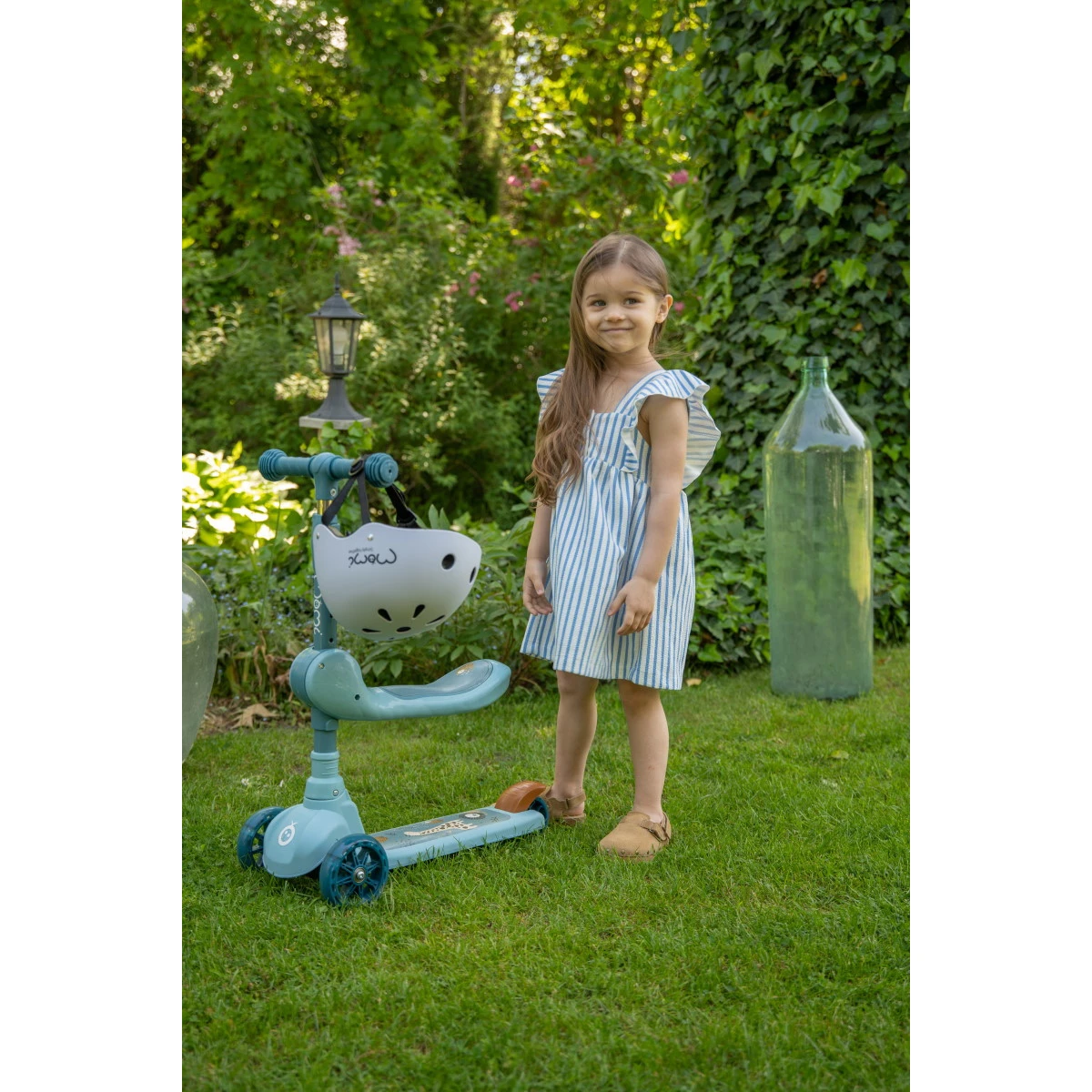 Momi Kiuru Blue 2-in-1 Step/Loopfiets HUBA00036 16 Momi Kiuru Blue 2-in-1 Step/Loopfiets HUBA00036 - Afbeelding 14