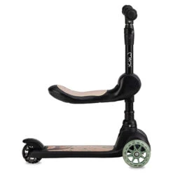 Momi Kiuru Black 2-in-1 Step/Loopfiets HUBA00035 -Bekend Babyartikelen Winkel momi kiuru black 2 in 1 step loopfiets huba00035 4