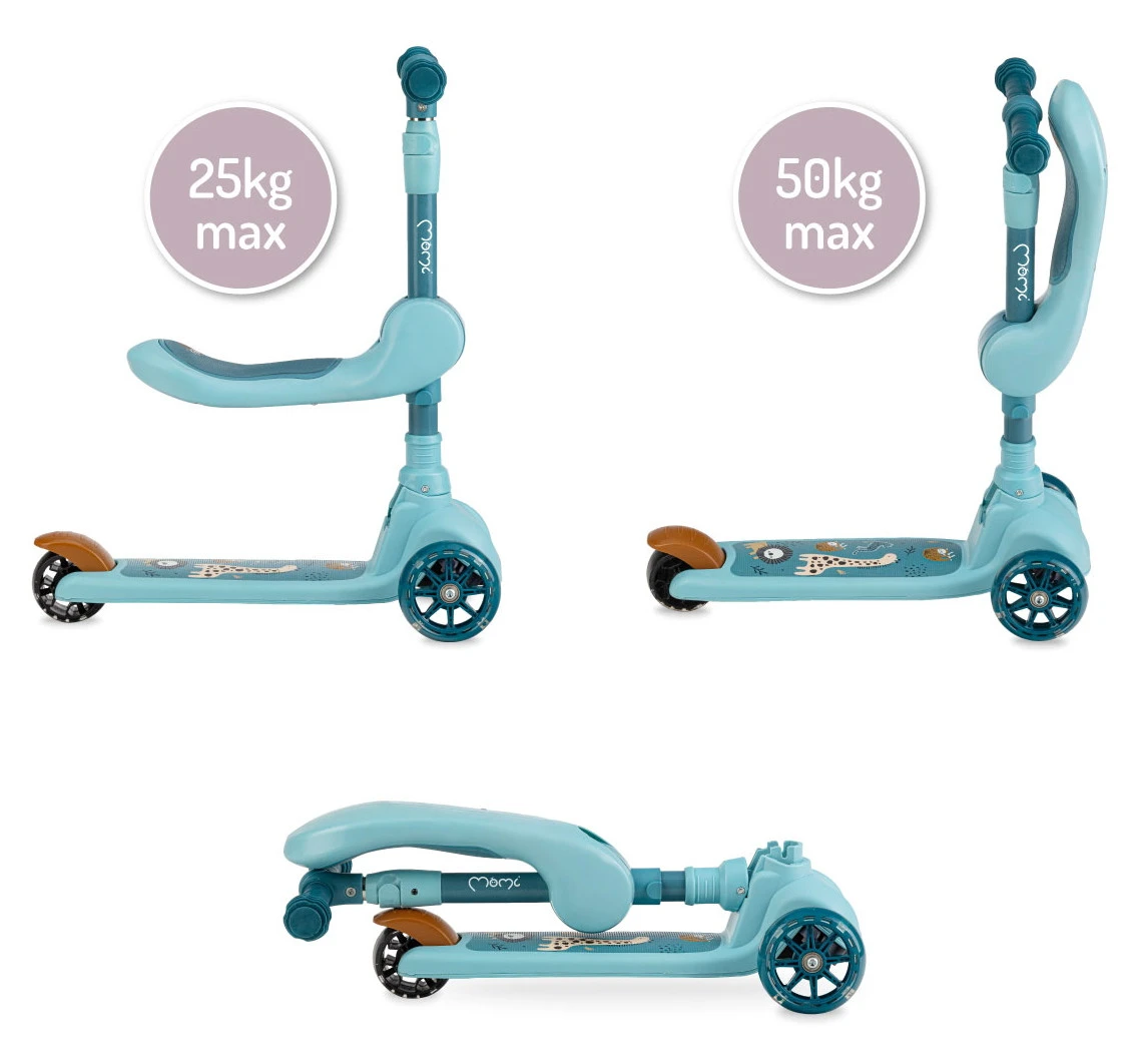 Momi Kiuru Blue 2-in-1 Step/Loopfiets HUBA00036 14 Momi Kiuru Blue 2-in-1 Step/Loopfiets HUBA00036 - Afbeelding 12