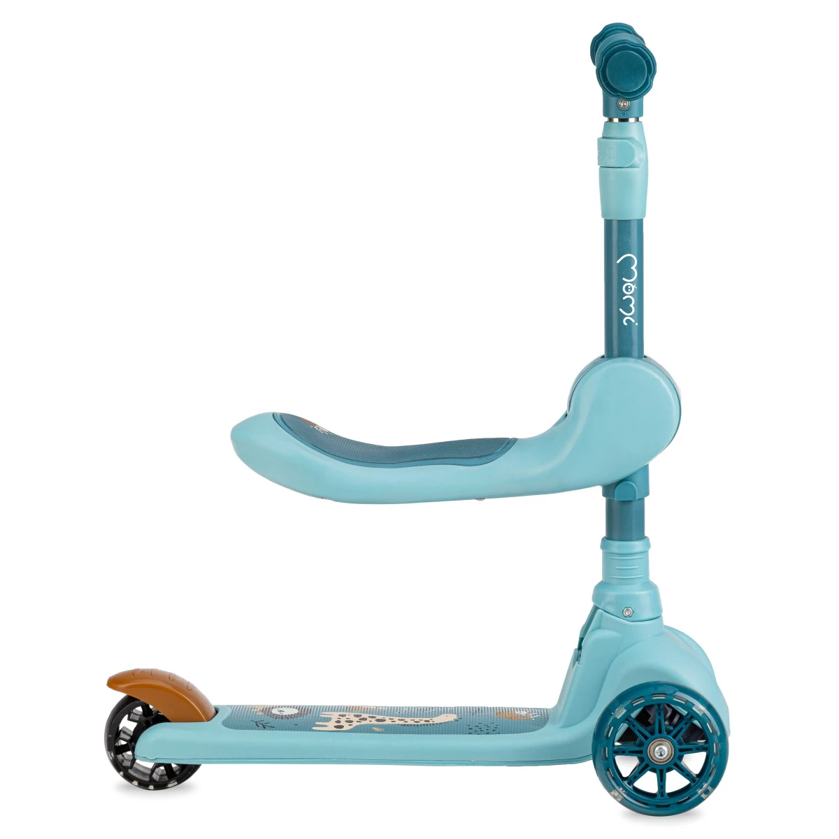 Momi Kiuru Blue 2-in-1 Step/Loopfiets HUBA00036 6 Momi Kiuru Blue 2-in-1 Step/Loopfiets HUBA00036 - Afbeelding 4