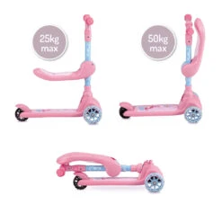 Momi Kiuru Pink 2-in-1 Step/Loopfiets HUBA00034 -Bekend Babyartikelen Winkel momi kiuru pink 2 in 1 step loopfiets huba00036 12