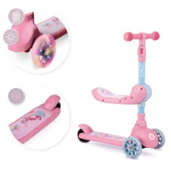 Momi Kiuru Pink 2-in-1 Step/Loopfiets HUBA00034 -Bekend Babyartikelen Winkel momi kiuru pink 2 in 1 step loopfiets huba00036 9