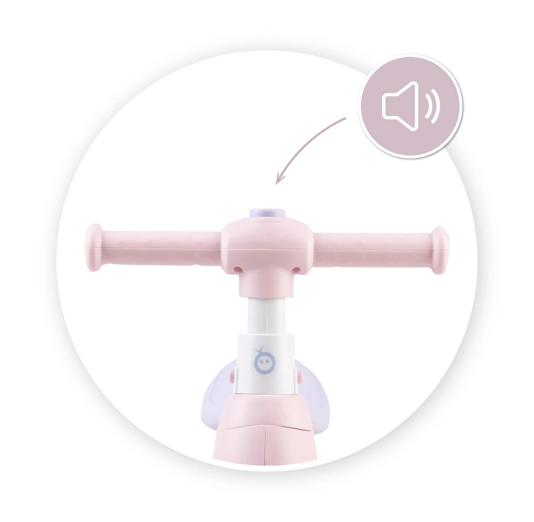 Momi Tobis Pink Ride-On Bubbles Loopfiets ROBI00042 9 Momi Tobis Pink Ride-On Bubbles Loopfiets ROBI00042 - Afbeelding 7