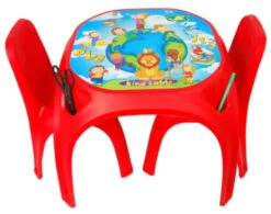 Pilsan King Rood Tafel Met Stoeltjes 03 422 -Bekend Babyartikelen Winkel pilsan king rood tafel met stoeltjes 03 422 3