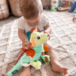 Playgro Sensory Friends Dusty Dragon Buggyspeeltje P0188473 -Bekend Babyartikelen Winkel playgro sensory friends dusty dragon buggyspeeltje p0188473 .7