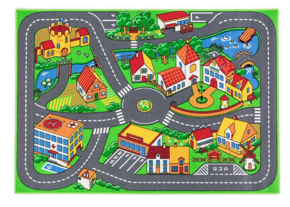 Rebel Roads Country Life 95x133 Cm Speelmat RQUTWGA90095133T01 3 Rebel Roads Country Life 95x133 Cm Speelmat RQUTWGA90095133T01