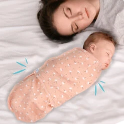 Sevibaby Blossom Jersey Inbakerdoek 118-169 -Bekend Babyartikelen Winkel sevibaby blossom jersey inbakerdoek 118 169 5 1