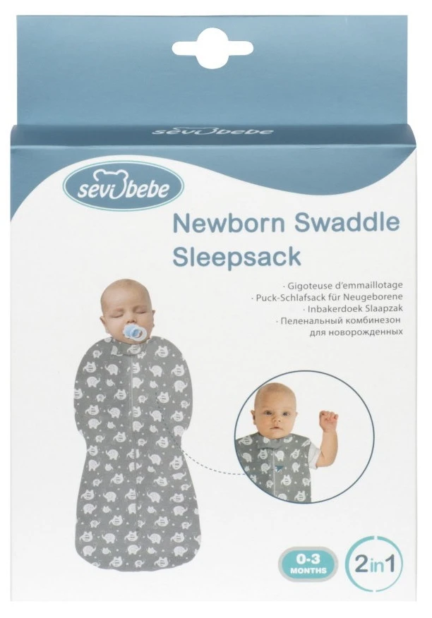 Sevibaby Newborn Inbakerslaapzak 559 6 Sevibaby Newborn Inbakerslaapzak 559 - Afbeelding 4