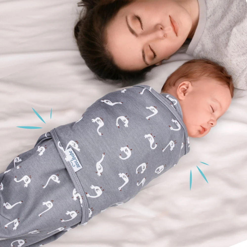 Sevibaby Swan Jersey Inbakerdoek 118-70 9 Sevibaby Swan Jersey Inbakerdoek 118-70 - Afbeelding 7