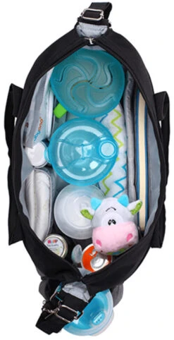 Baby Ono So City Black Verzorgingstas 1423/03 -Bekend Babyartikelen Winkel so city verzrogingstas 3