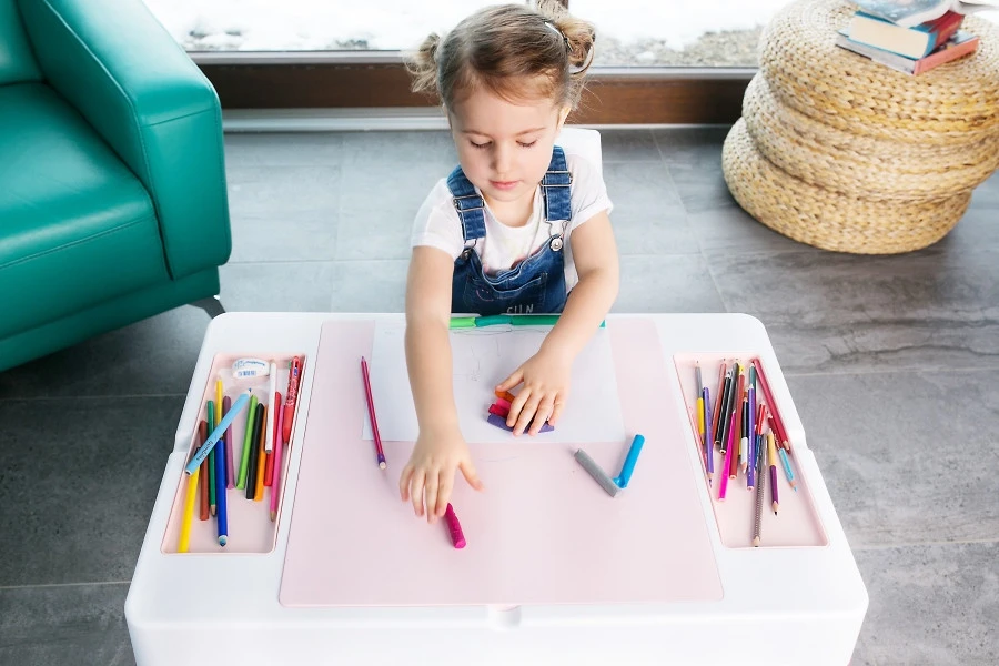 Tega Baby Multicolor 3-in-1 Tafel Met Stoeltje MF-001-134 - Afbeelding 2