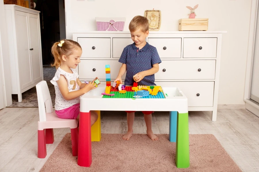 Tega Baby Multicolor 3-in-1 Tafel Met Stoeltje MF-001-134 - Afbeelding 3