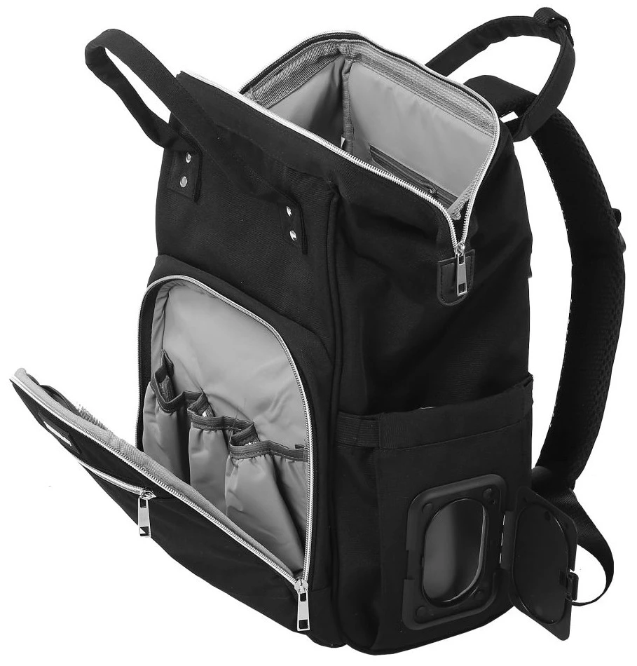 Titaniumbaby Mommy Sports Black Backpack Verzorgingstas TB-4080 5 Titaniumbaby Mommy Sports Black Backpack Verzorgingstas TB-4080 - Afbeelding 3