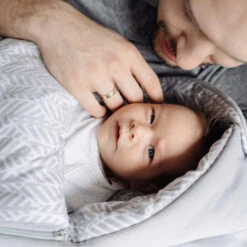 Zaffiro Grey Leaves Basic 5-in-1 Voetenzak 7572 -Bekend Babyartikelen Winkel zaffiro basic 5 in 1 voetenzak 2