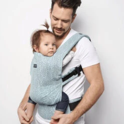 Zaffiro City Graphite Leaves Ergonomische Draagzak 45400 -Bekend Babyartikelen Winkel zaffiro city mint leaves ergonomische draagzak 1